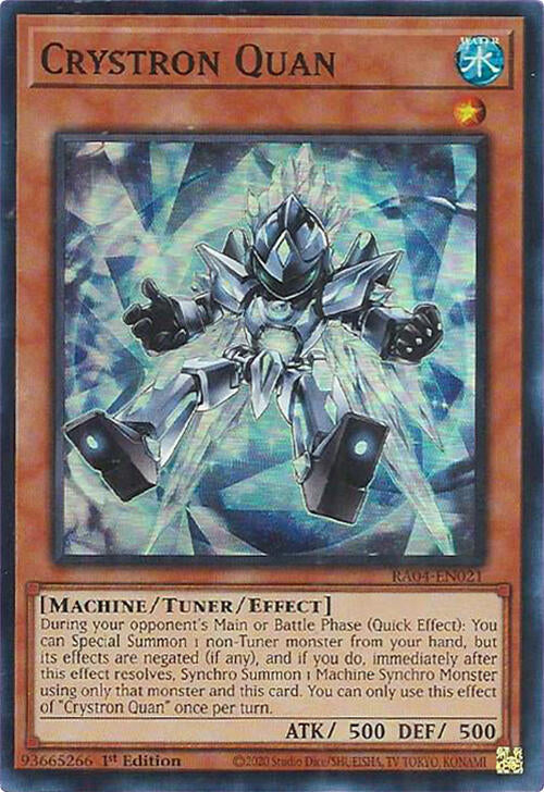 Crystron Quan [RA04-EN021] Super Rare | Cracking-Singles