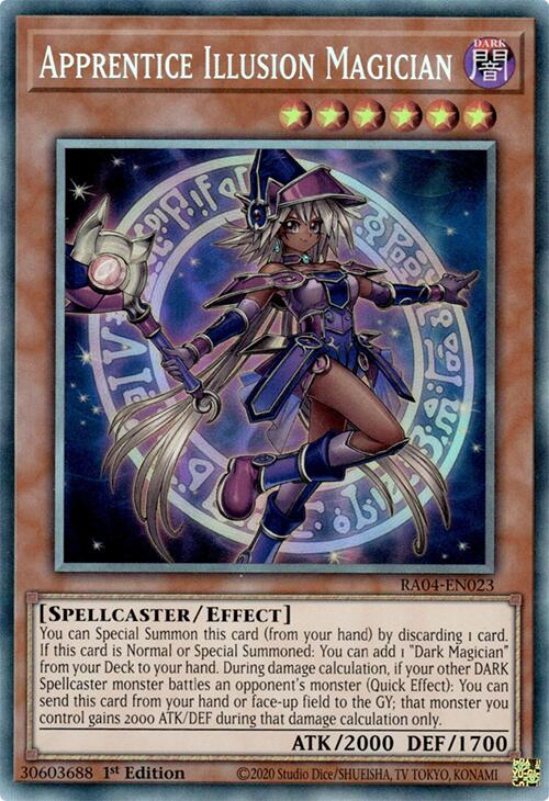 Apprentice Illusion Magician [RA04-EN023] Prismatic Collector's Rare | Cracking-Singles