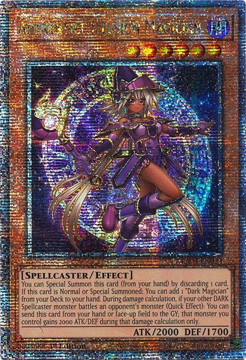 Apprentice Illusion Magician [RA04-EN023] Quarter Century Secret Rare | Cracking-Singles