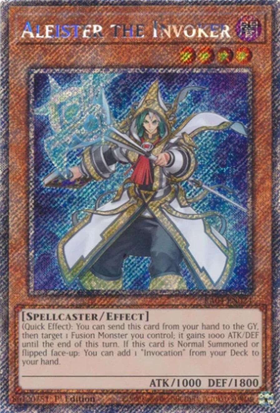 Aleister the Invoker (Alternate Art) [RA04-EN024] Platinum Secret Rare | Cracking-Singles
