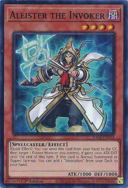 Aleister the Invoker (Alternate Art) [RA04-EN024] Super Rare | Cracking-Singles