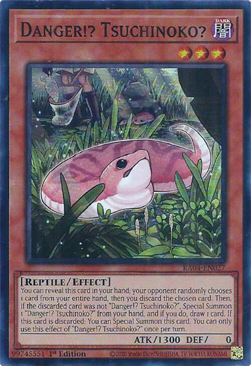 Danger!? Tsuchinoko? [RA04-EN027] Super Rare | Cracking-Singles