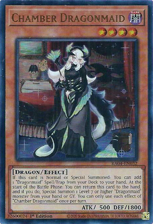 Chamber Dragonmaid [RA04-EN032] Ultra Rare | Cracking-Singles