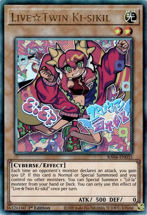 LiveTwin Ki-sikil [RA04-EN035] Prismatic Ultimate Rare | Cracking-Singles