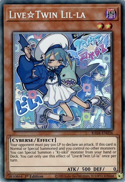 LiveTwin Lil-la [RA04-EN036] Prismatic Collector's Rare | Cracking-Singles