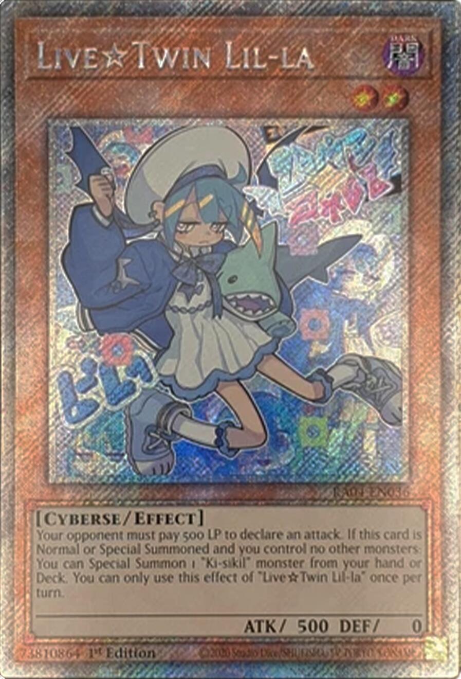 LiveTwin Lil-la [RA04-EN036] Platinum Secret Rare | Cracking-Singles