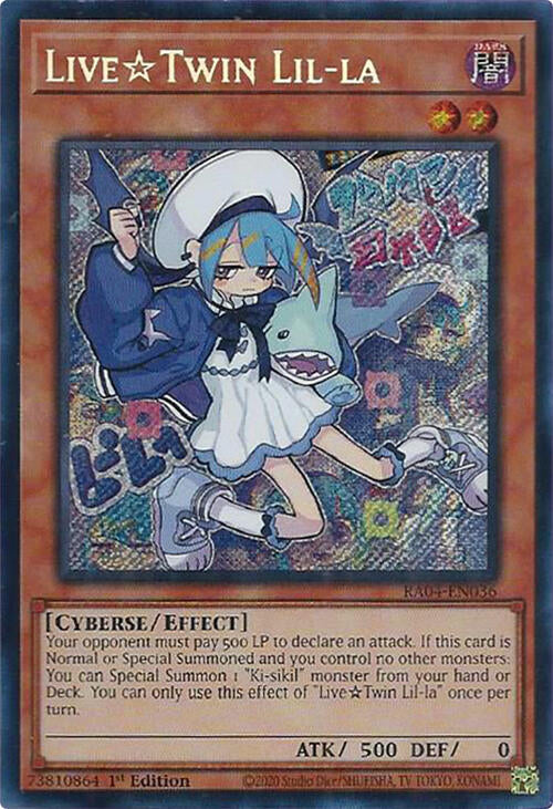 LiveTwin Lil-la [RA04-EN036] Secret Rare | Cracking-Singles