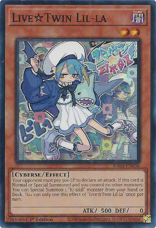 LiveTwin Lil-la [RA04-EN036] Super Rare | Cracking-Singles