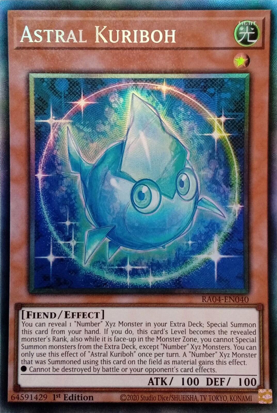 Astral Kuriboh [RA04-EN040] Prismatic Collector's Rare | Cracking-Singles