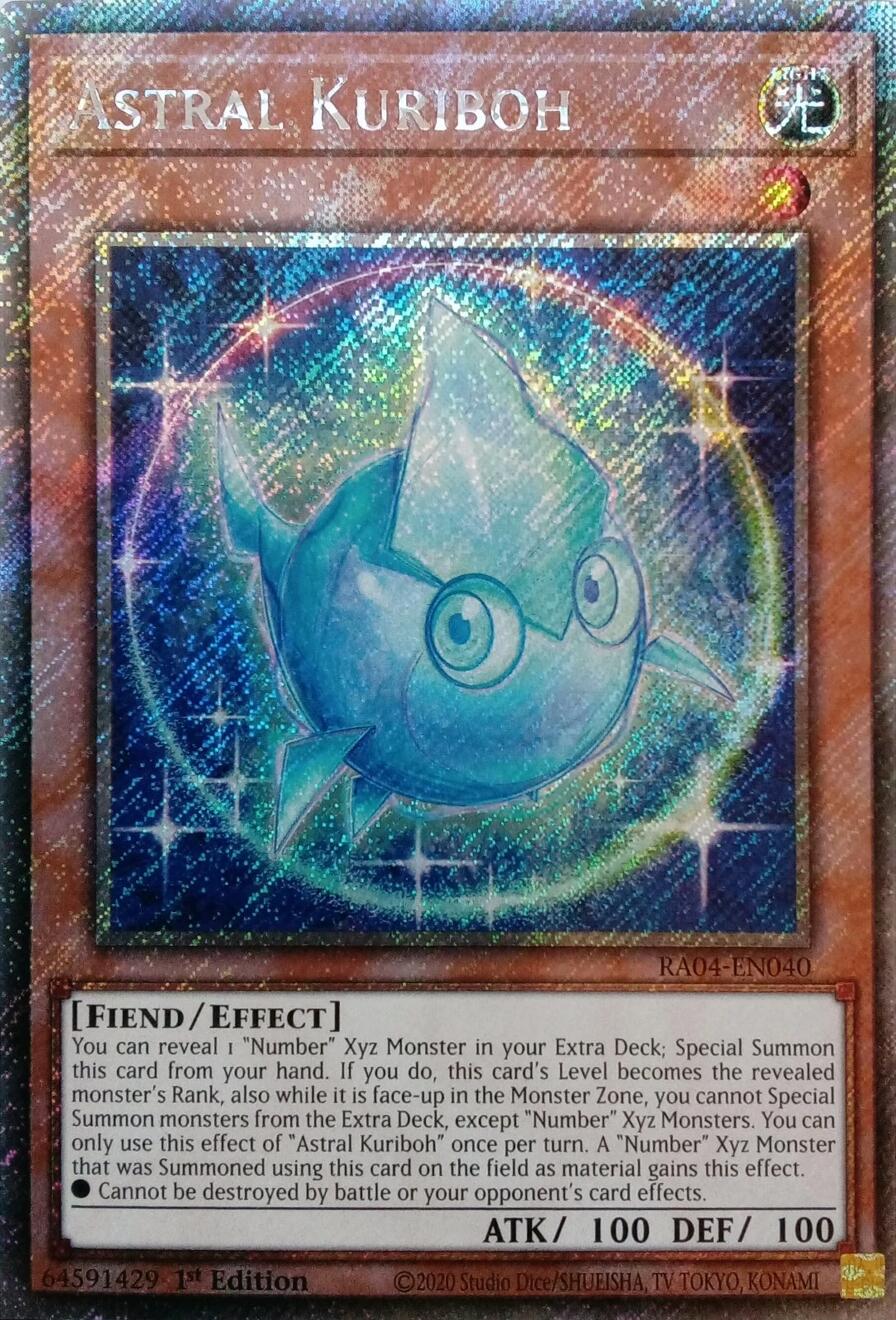 Astral Kuriboh [RA04-EN040] Platinum Secret Rare | Cracking-Singles
