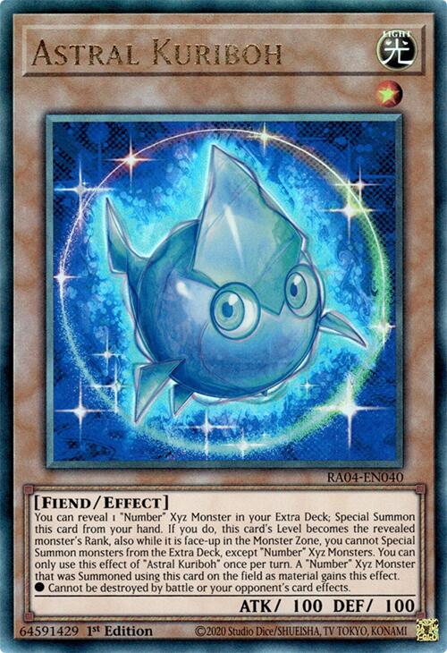 Astral Kuriboh [RA04-EN040] Prismatic Ultimate Rare | Cracking-Singles