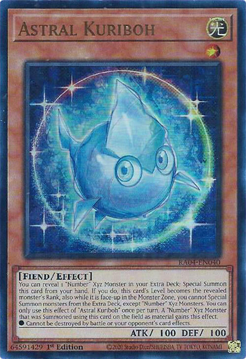 Astral Kuriboh [RA04-EN040] Ultra Rare | Cracking-Singles