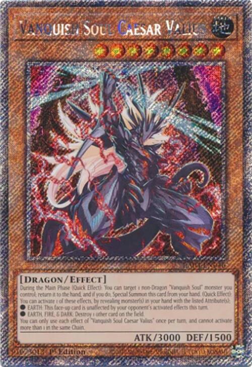 Vanquish Soul Caesar Valius [RA04-EN046] Platinum Secret Rare | Cracking-Singles