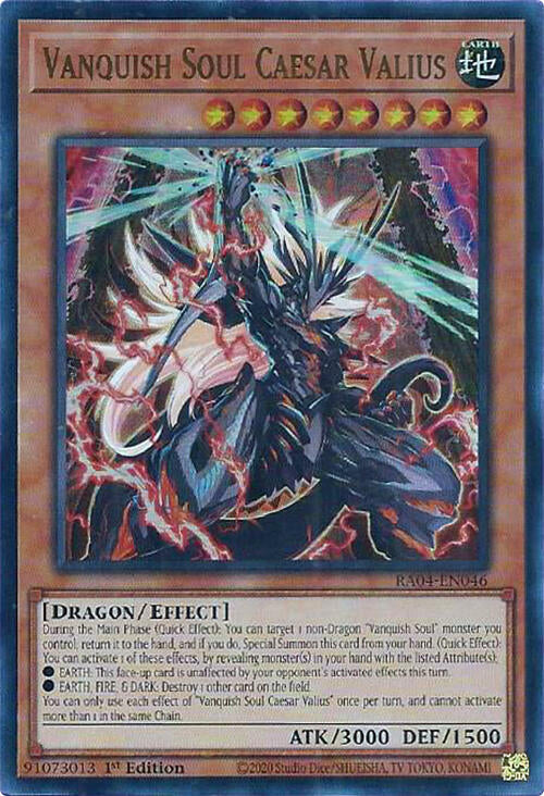 Vanquish Soul Caesar Valius [RA04-EN046] Ultra Rare | Cracking-Singles