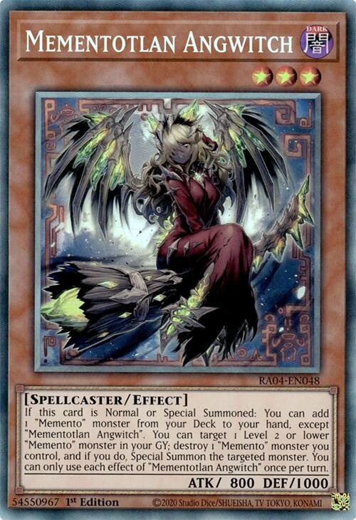 Mementotlan Angwitch [RA04-EN048] Prismatic Collector's Rare | Cracking-Singles
