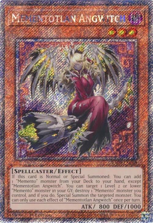 Mementotlan Angwitch [RA04-EN048] Platinum Secret Rare | Cracking-Singles