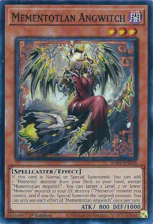 Mementotlan Angwitch [RA04-EN048] Super Rare | Cracking-Singles