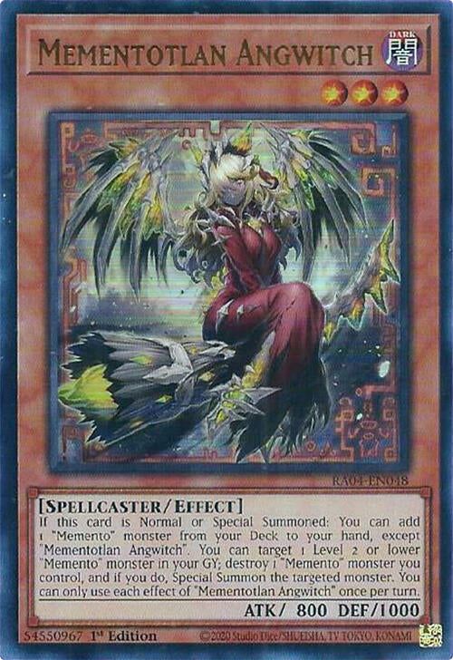 Mementotlan Angwitch [RA04-EN048] Ultra Rare | Cracking-Singles