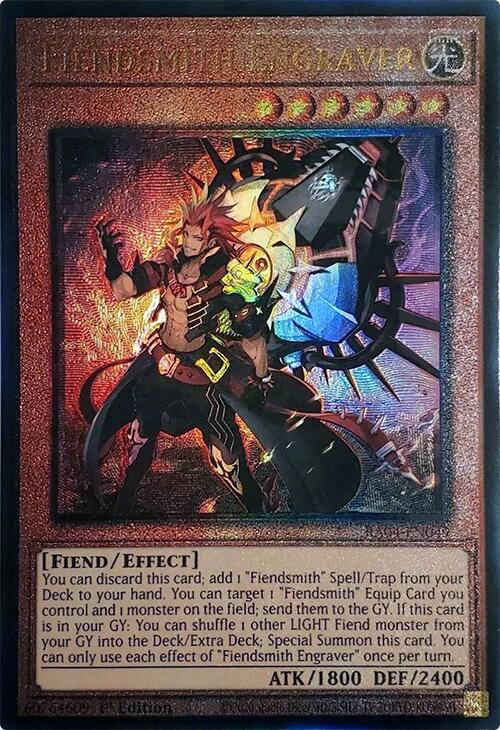 Fiendsmith Engraver [RA04-EN049] Prismatic Ultimate Rare | Cracking-Singles