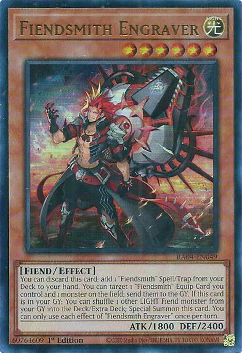 Fiendsmith Engraver [RA04-EN049] Ultra Rare | Cracking-Singles