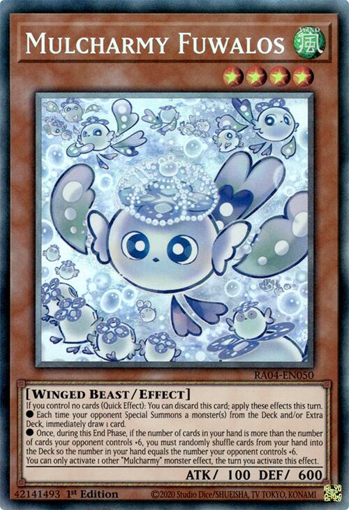 Mulcharmy Fuwalos [RA04-EN050] Prismatic Collector's Rare | Cracking-Singles