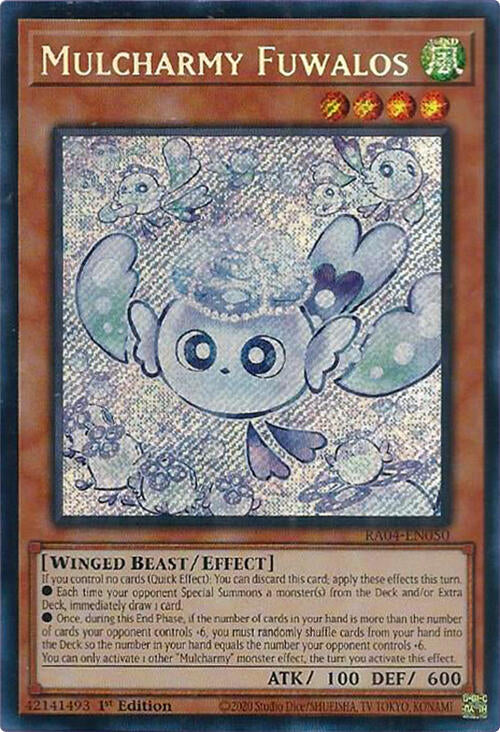 Mulcharmy Fuwalos [RA04-EN050] Secret Rare | Cracking-Singles
