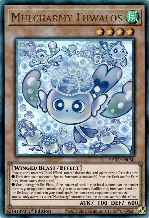 Mulcharmy Fuwalos [RA04-EN050] Prismatic Ultimate Rare | Cracking-Singles
