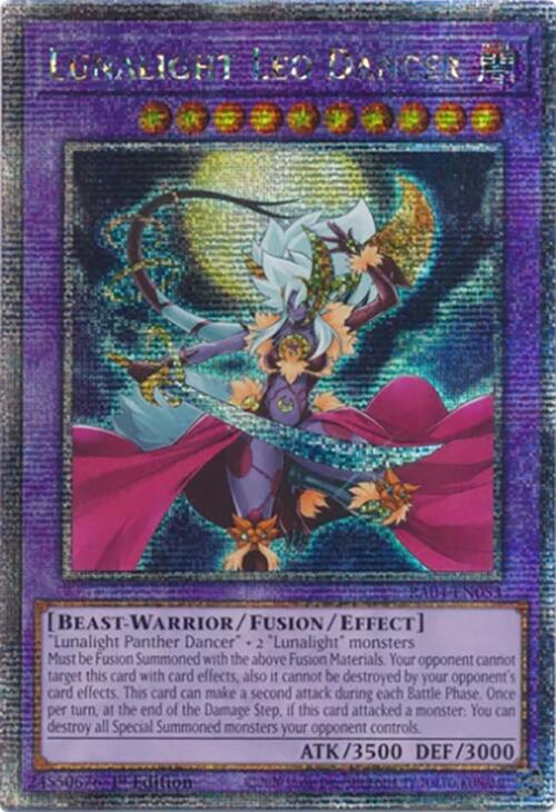 Lunalight Leo Dancer [RA04-EN053] Quarter Century Secret Rare | Cracking-Singles