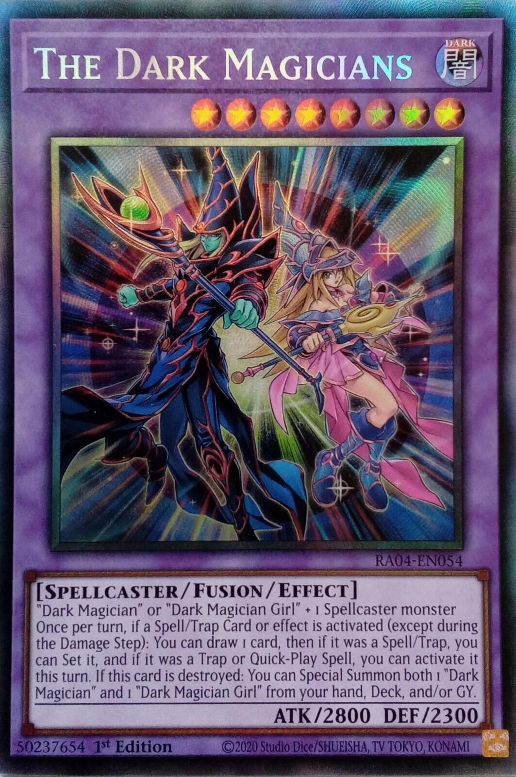 The Dark Magicians [RA04-EN054] Prismatic Collector's Rare | Cracking-Singles