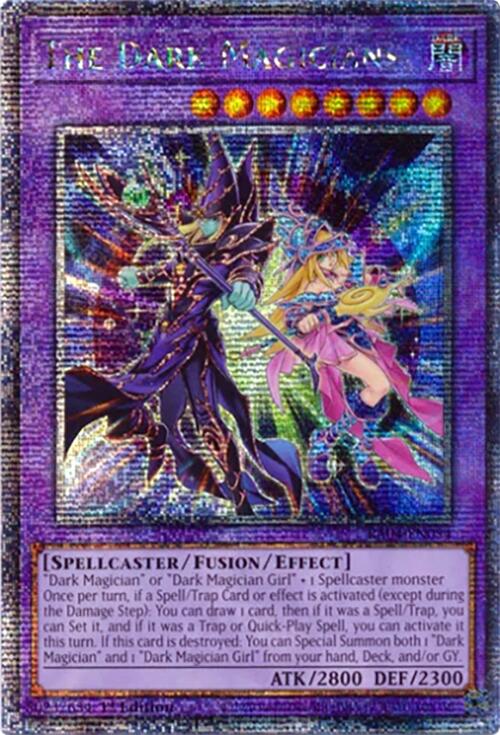 The Dark Magicians [RA04-EN054] Quarter Century Secret Rare | Cracking-Singles