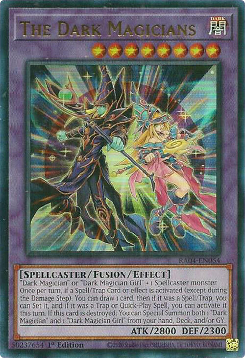 The Dark Magicians [RA04-EN054] Ultra Rare | Cracking-Singles