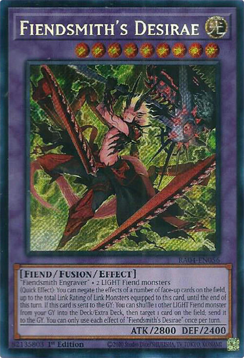 Fiendsmith's Desirae [RA04-EN056] Secret Rare | Cracking-Singles
