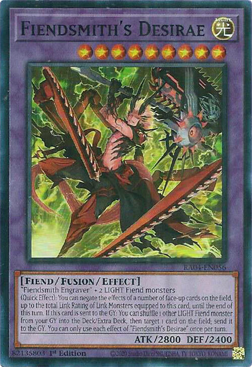 Fiendsmith's Desirae [RA04-EN056] Super Rare | Cracking-Singles