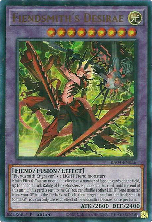 Fiendsmith's Desirae [RA04-EN056] Ultra Rare | Cracking-Singles