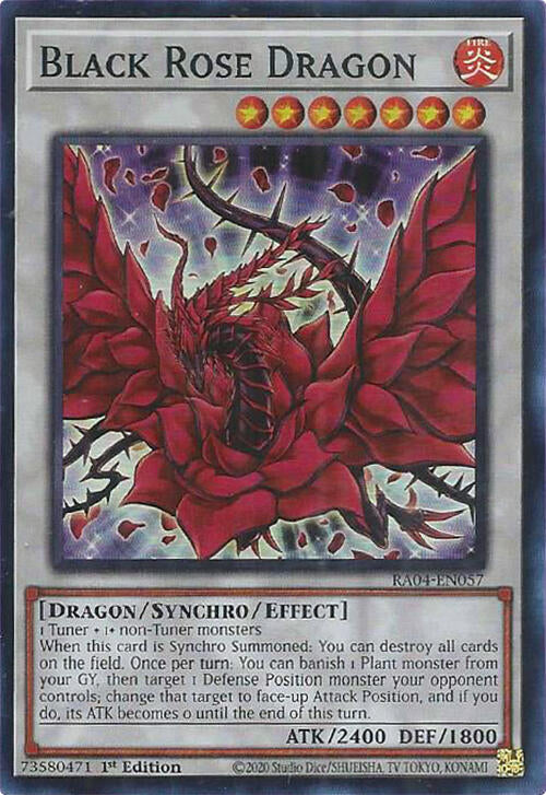 Black Rose Dragon [RA04-EN057] Super Rare | Cracking-Singles