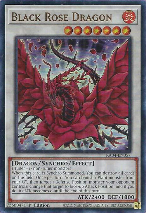 Black Rose Dragon [RA04-EN057] Ultra Rare | Cracking-Singles