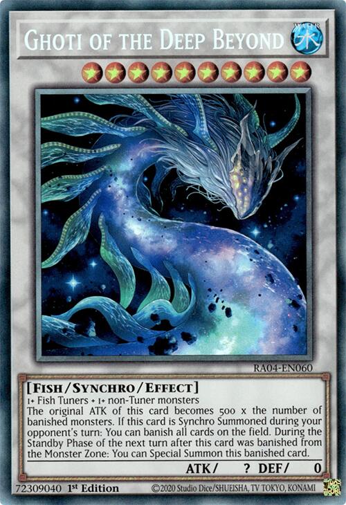 Ghoti of the Deep Beyond [RA04-EN060] Prismatic Collector's Rare | Cracking-Singles