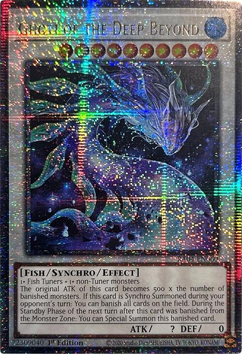 Ghoti of the Deep Beyond [RA04-EN060] Quarter Century Secret Rare | Cracking-Singles