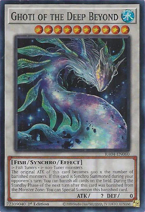 Ghoti of the Deep Beyond [RA04-EN060] Super Rare | Cracking-Singles