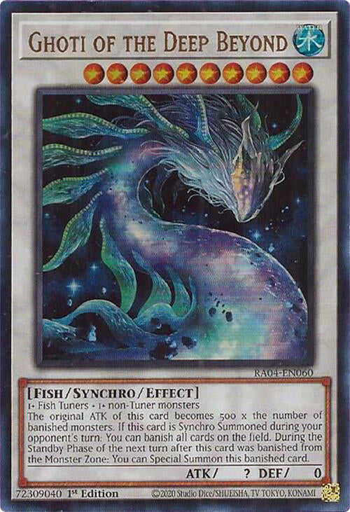 Ghoti of the Deep Beyond [RA04-EN060] Ultra Rare | Cracking-Singles