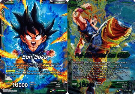 Son Goku // Full-Size Power Son Goku (P-072) [Promotion Cards] | Cracking-Singles
