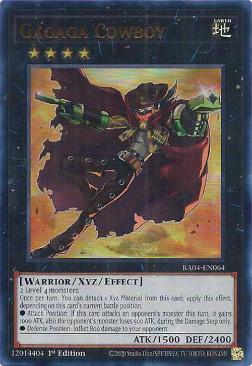 Gagaga Cowboy [RA04-EN064] Ultra Rare | Cracking-Singles