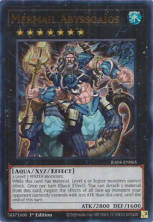 Mermail Abyssgaios [RA04-EN065] Ultra Rare | Cracking-Singles