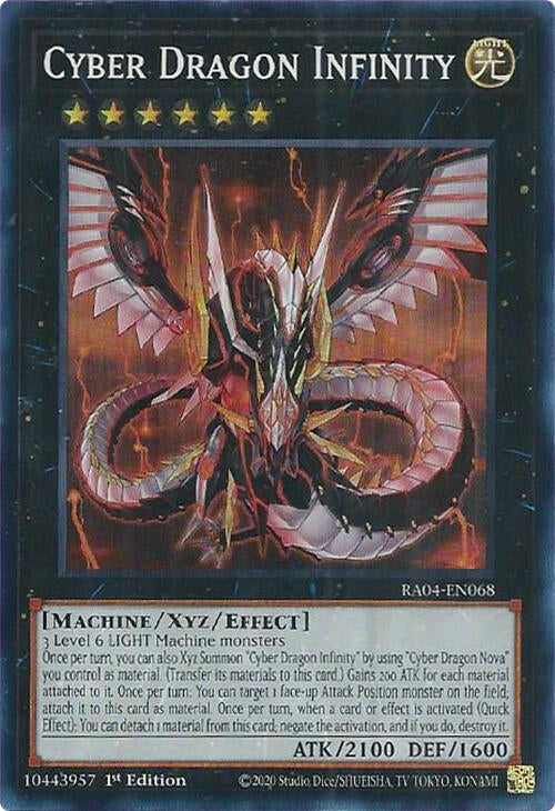 Cyber Dragon Infinity [RA04-EN068] Super Rare | Cracking-Singles