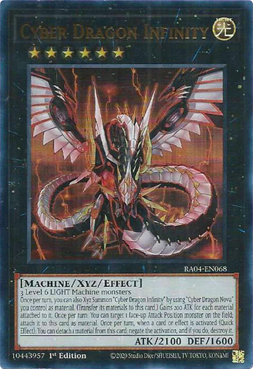 Cyber Dragon Infinity [RA04-EN068] Ultra Rare | Cracking-Singles