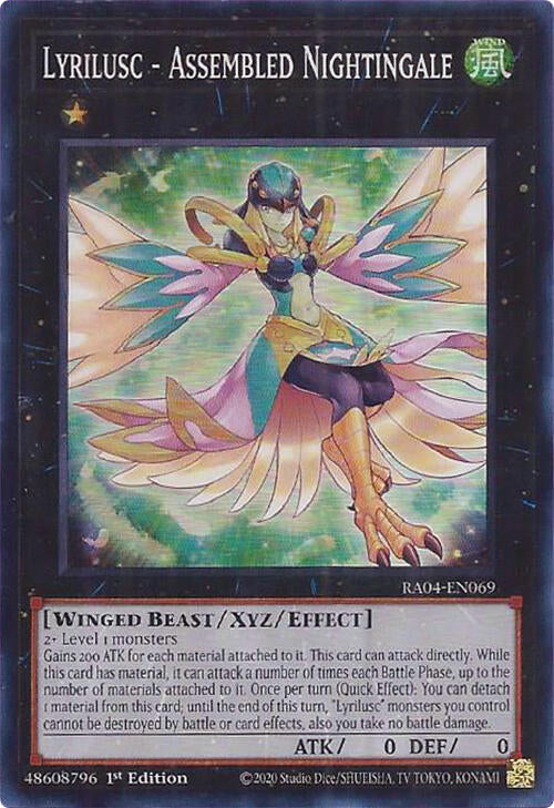 Lyrilusc - Assembled Nightingale [RA04-EN069] Super Rare | Cracking-Singles