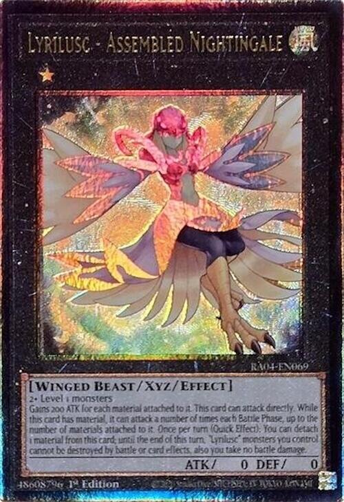 Lyrilusc - Assembled Nightingale [RA04-EN069] Prismatic Ultimate Rare | Cracking-Singles