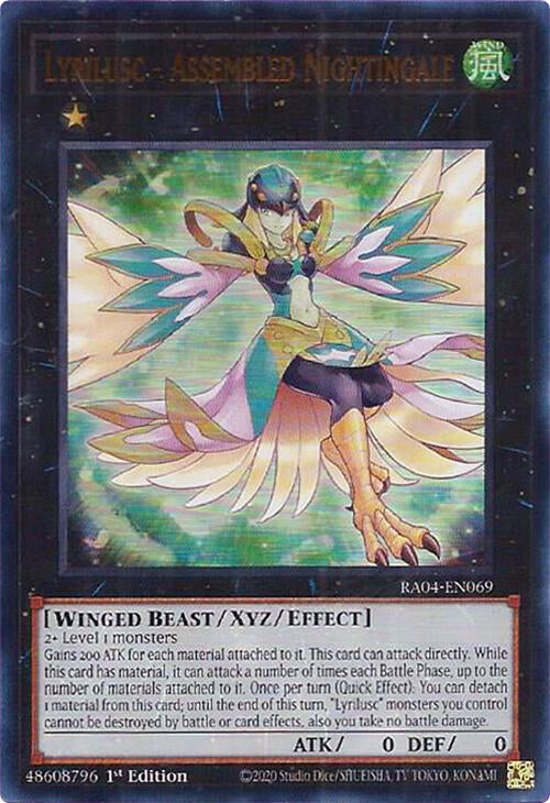 Lyrilusc - Assembled Nightingale [RA04-EN069] Ultra Rare | Cracking-Singles