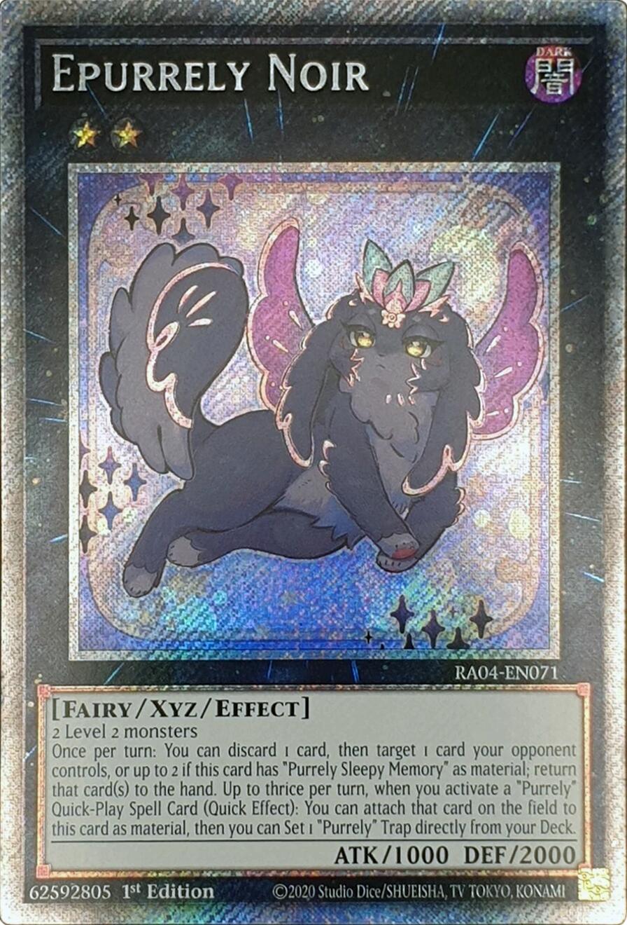 Epurrely Noir [RA04-EN071] Platinum Secret Rare | Cracking-Singles