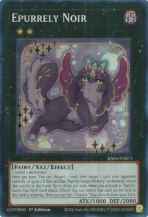 Epurrely Noir [RA04-EN071] Super Rare | Cracking-Singles